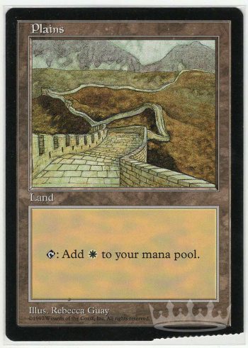 Plains (APAC Crimped Misprint)