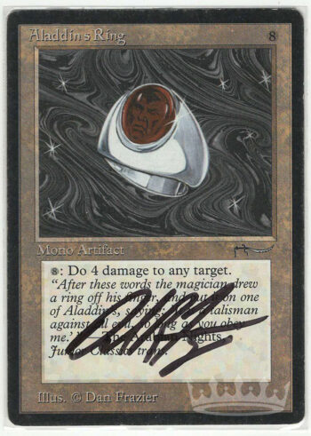 Aladdin's Ring (Arabian Nights, Signed by Artist Dan Frazier)