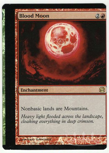 Blood Moon (Foil NFC Miscut)