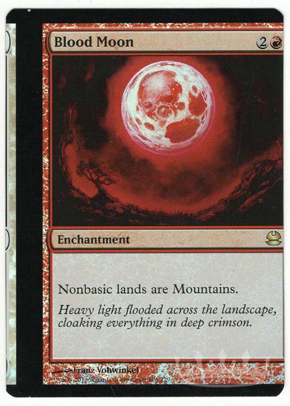 Blood Moon (Foil NFC Miscut)