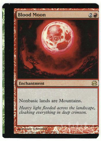 Blood Moon (Foil NFC Miscut)