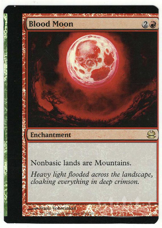 Blood Moon (Foil NFC Miscut)