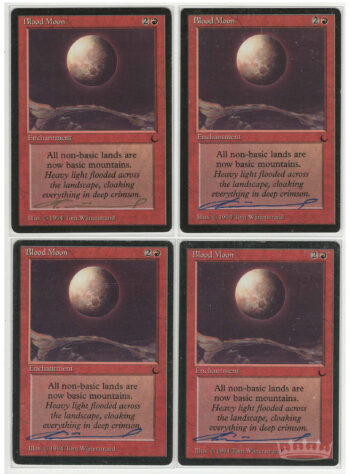 Blood Moon Playset (The Dark, Signed by Artist Tom Wanerstrand)