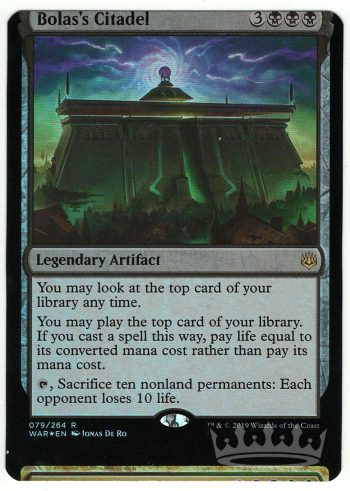 Bolas's Citadel (Foil NFC Miscut)