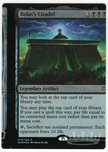 Bolas's Citadel (Foil NFC Miscut)