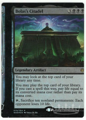 Bolas's Citadel (Foil NFC Miscut)