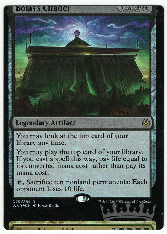 Bolas's Citadel (Foil NFC Miscut)