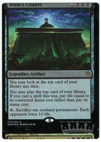 Bolas's Citadel (Foil NFC Miscut)