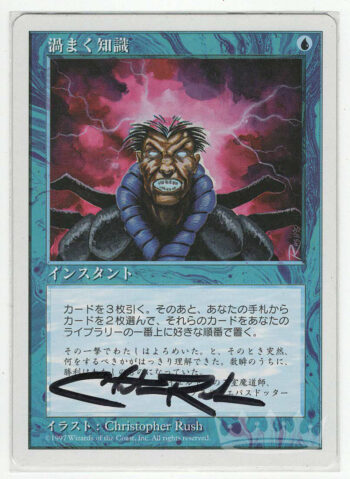 Brainstorm (Japanese, Signed by Artist Christopher Rush)