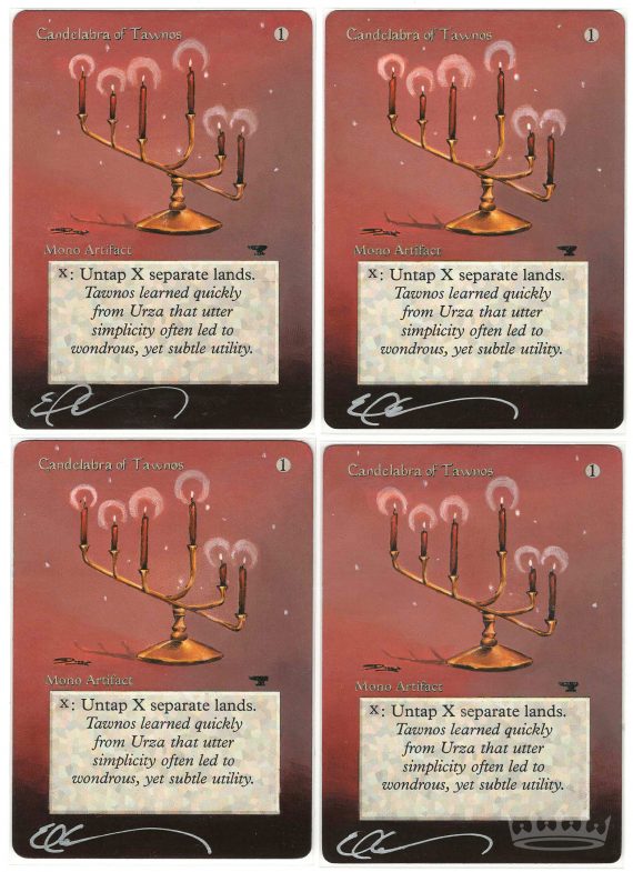 Candelabra of Tawnos (Antiquities, altered playset)