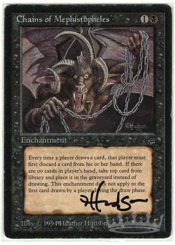 Chains of Mephistopheles (Signed by Artist Heather Hudson)