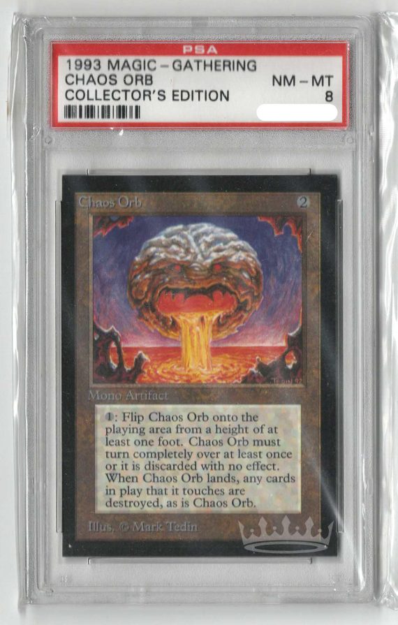 Chaos Orb (Collector's Edition) Graded PSA 8