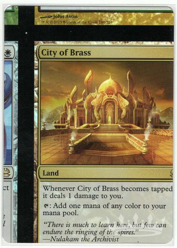 City of Brass (Foil NFC Miscut)