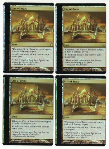 City of Brass Playset (Foil NFC Miscut)