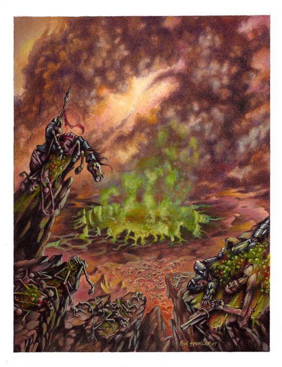 Damnation Original Magic: The Gathering Art