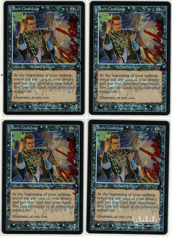 Dark Confidant Judge Foil Playset (Double Signed, by Bob Maher and artist Ron Spears)