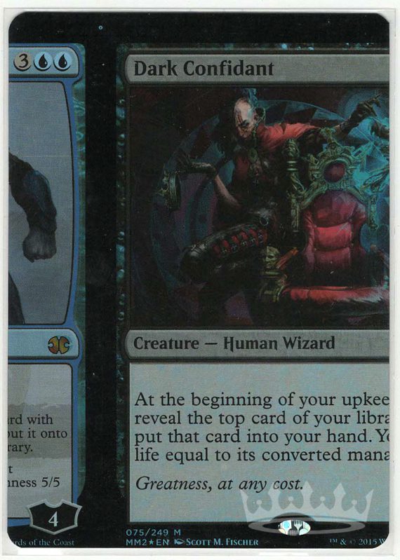 Dark Confidant (Foil NFC Miscut)
