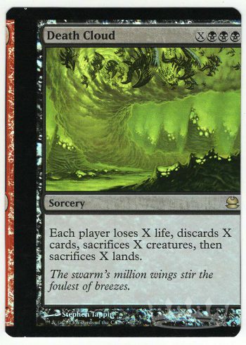 Death Cloud (Foil NFC Miscut)
