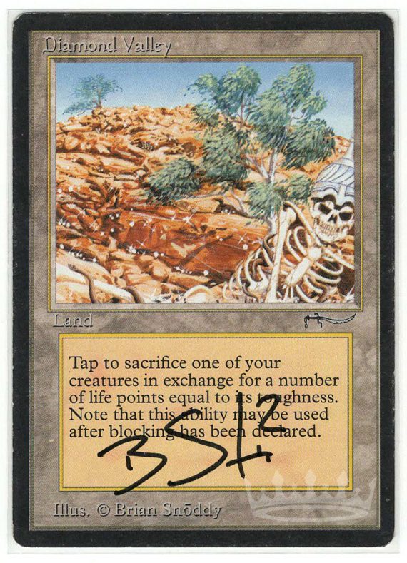 Diamond Valley (Arabian Nights, signed)