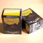 Dragon Shield Standard Size Matte Black Sleeves (100 Pack)