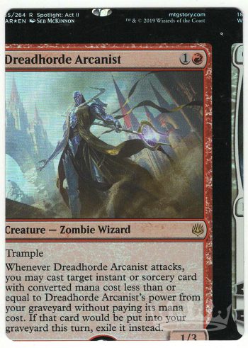 Dreadhorde Arcanist (Foil NFC Miscut)