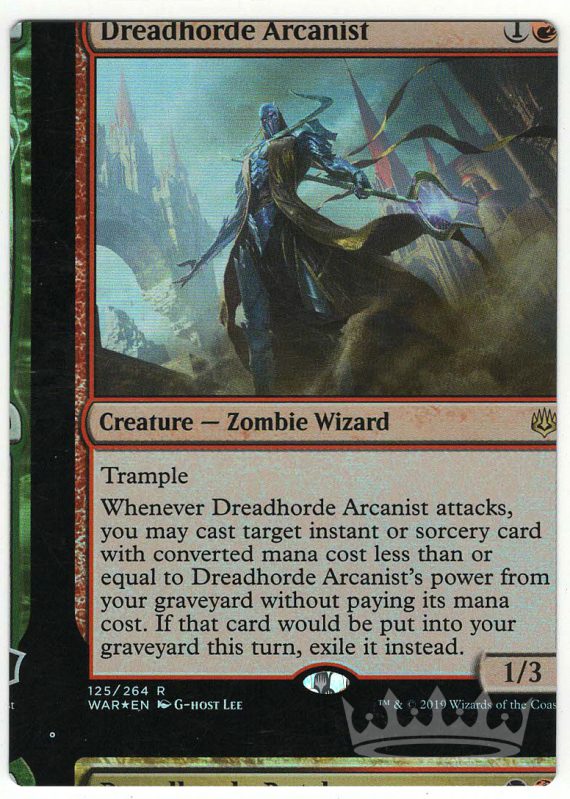 Dreadhorde Arcanist (Foil NFC Miscut)