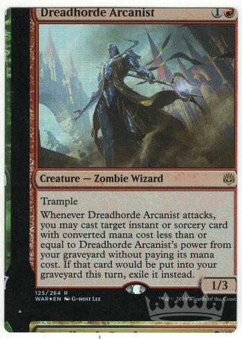 Dreadhorde Arcanist (Foil NFC Miscut)