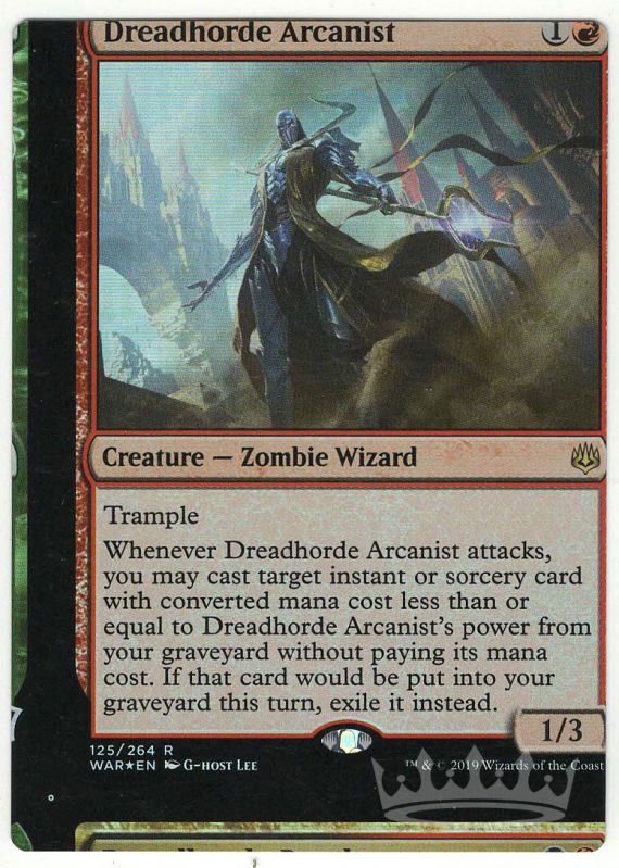 Dreadhorde Arcanist (Foil NFC Miscut)