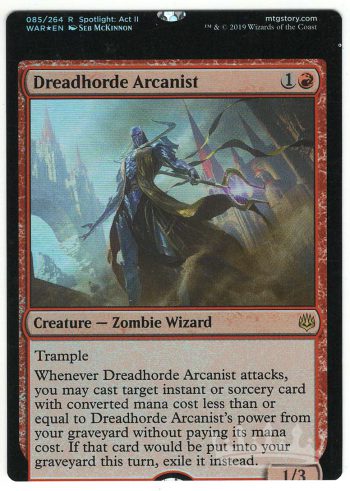 Dreadhorde Arcanist (Foil NFC Miscut)