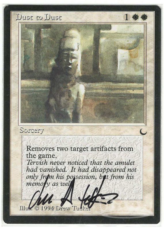 Dust to Dust (Signed by Artist Drew Tucker)