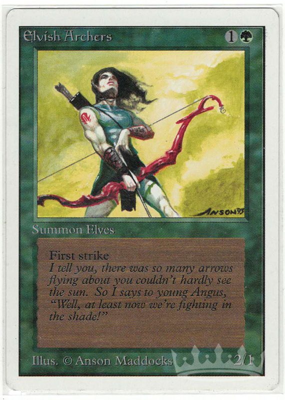 Elvish Archers (Unlimited)