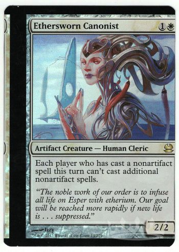 Ethersworn Canonist (Foil NFC Miscut)