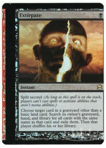 Extirpate (Foil NFC Miscut)