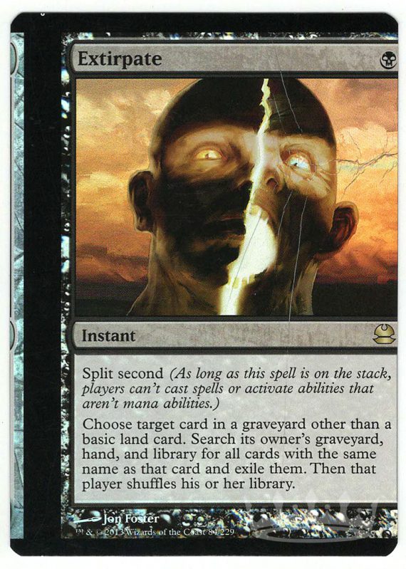 Extirpate (Foil NFC Miscut)