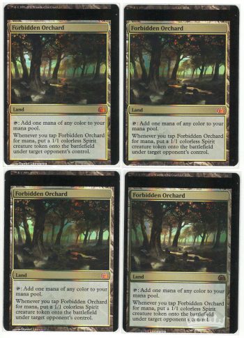 Forbidden Orchard Playset (Foil NFC Miscut)