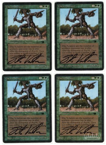 Gaea's Avenger Playset (Signed by Artist Pete Venters)