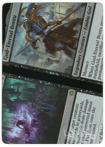 God-Eternal Bontu (Foil NFC Twisted Miscut)