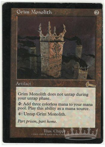 Grim Monolith (Twisted Miscut Misprint)