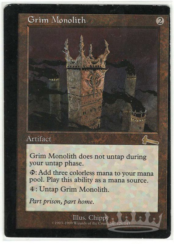 Grim Monolith (Twisted Miscut Misprint)