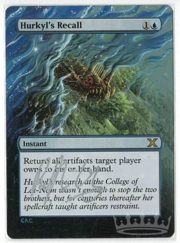 Hurkyl's Recall (signed, altered)
