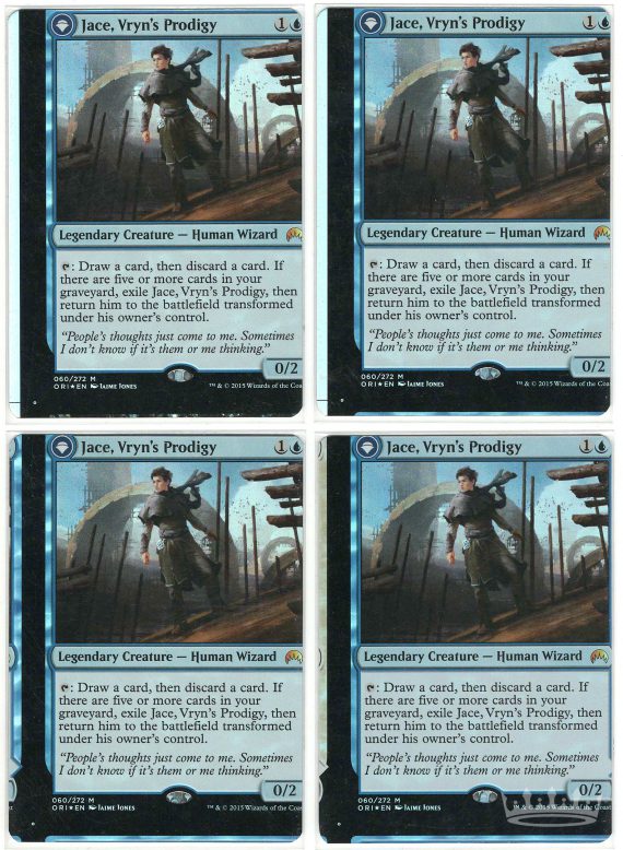 Jace, Vryn's Prodigy Playset (Foil NFC Miscut)