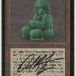 Jade Statue (Alpha, signed by artist Dan Frazier)