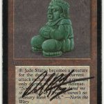 Jade Statue (Alpha, signed by artist Dan Frazier)