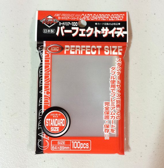 KMC Standard Size Perfect Hard Sleeves (50 Pack)