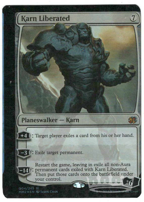 Karn Liberated (Foil NFC Miscut)