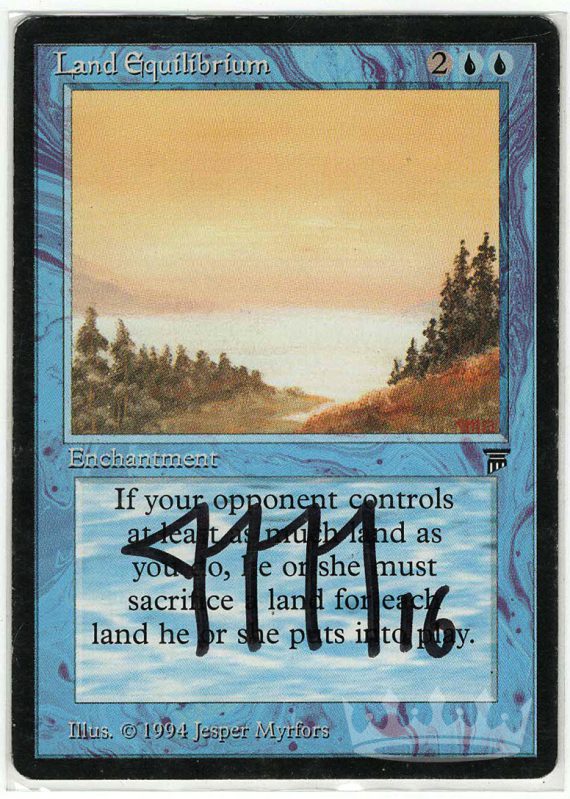 Land Equilibrium (Signed by Artist Jesper Myrfors)