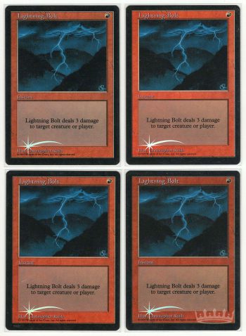 Lightning Bolt Judge Foil Playset