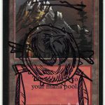 Mountain (Alpha Signed and Altered by artist Douglas Schuler)