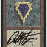 Mox Sapphire (Collector's Edition Beta Cut, Signed by Artist Dan Frazier)