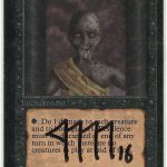Pestilence (Alpha, signed by Artist Jesper Myrfors)